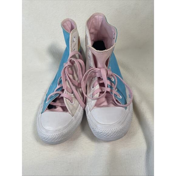 Converse PRIDE sneakers women's 7, men’s 5- EUC - Picture 8 of 9